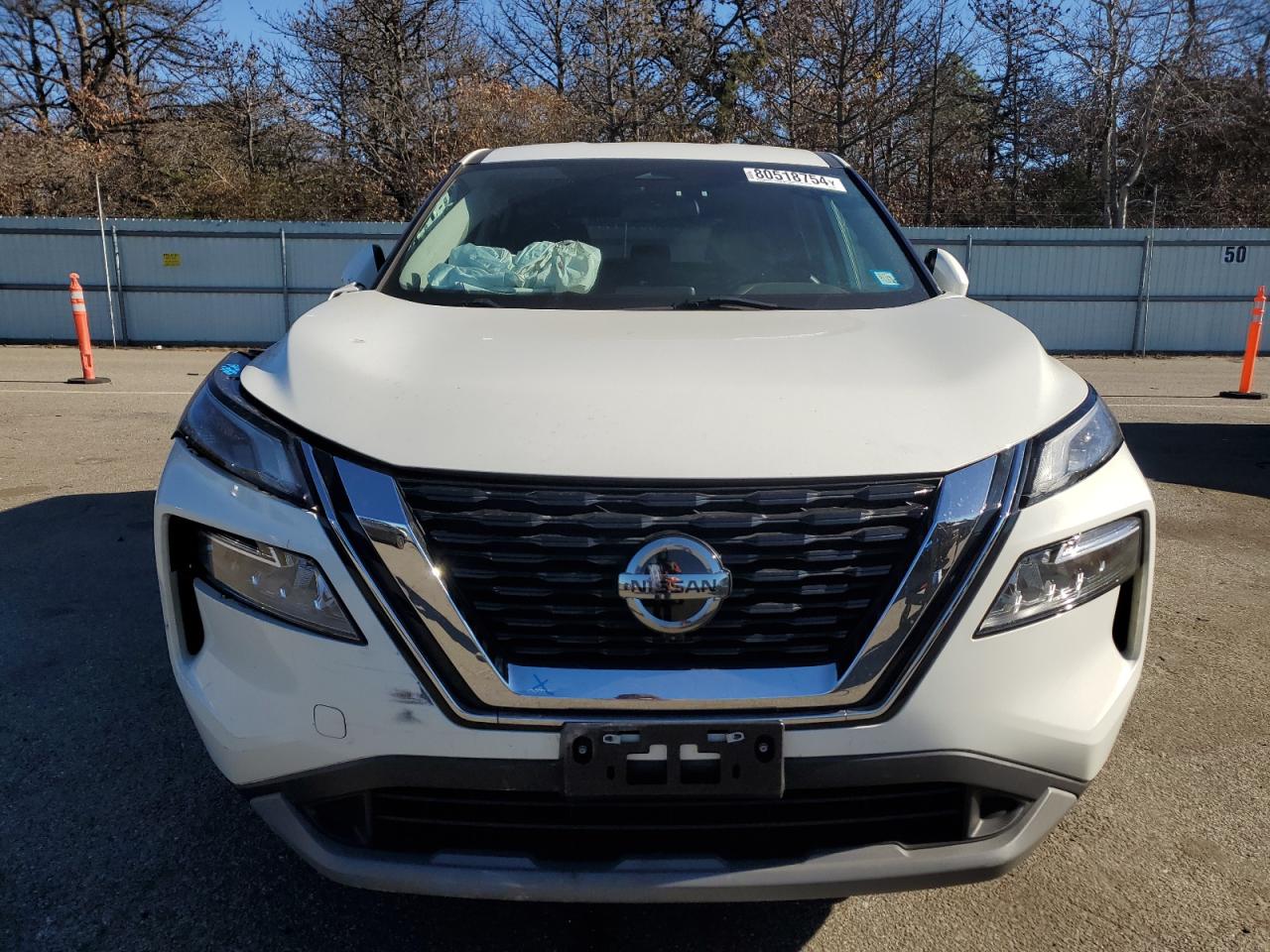 2021 Nissan Rogue VIN 5N1AT3BB3MC775548 Copart auction photo, side / front end damage thumbnail 5