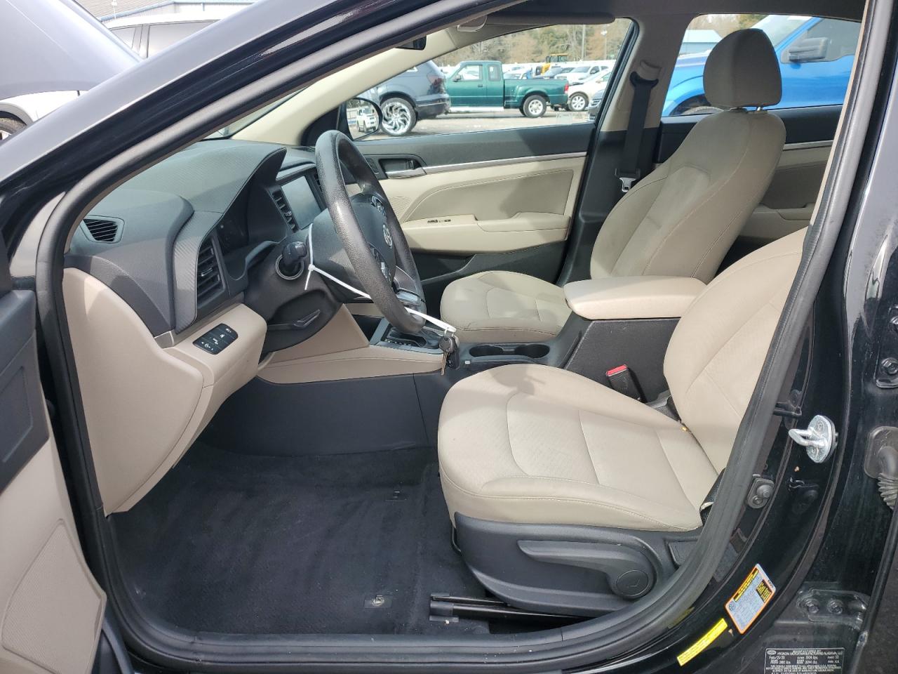 2020 Hyundai Elantra VIN 5NPD84LF0LH591200 Copart auction photo, rear end damage thumbnail 7
