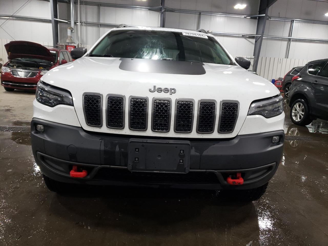 2019 Jeep Cherokee VIN 1C4PJMBX0KD471218 Copart auction photo, rear end damage thumbnail 5