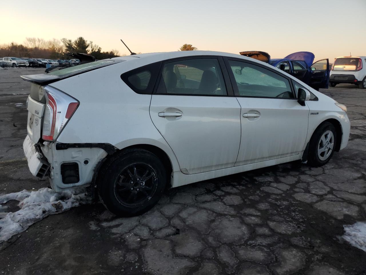 2012 Toyota Prius VIN JTDKN3DU3C5503084 Copart auction photo, rear end damage thumbnail 3