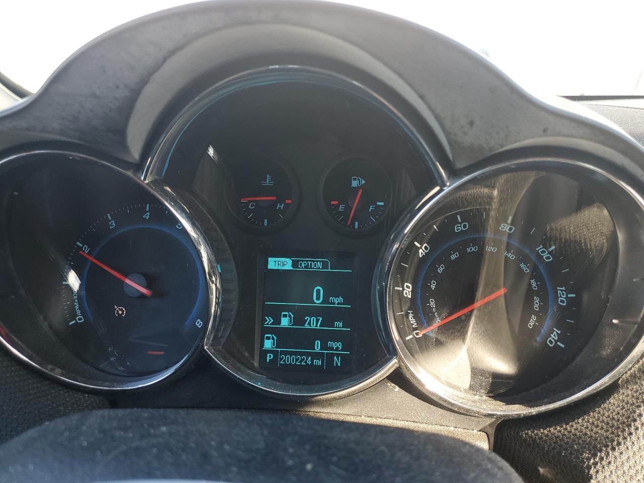 2014 Chevrolet Cruze VIN 1G1PE5SB5E7267203 Copart auction photo, top/roof / normal wear damage thumbnail 9