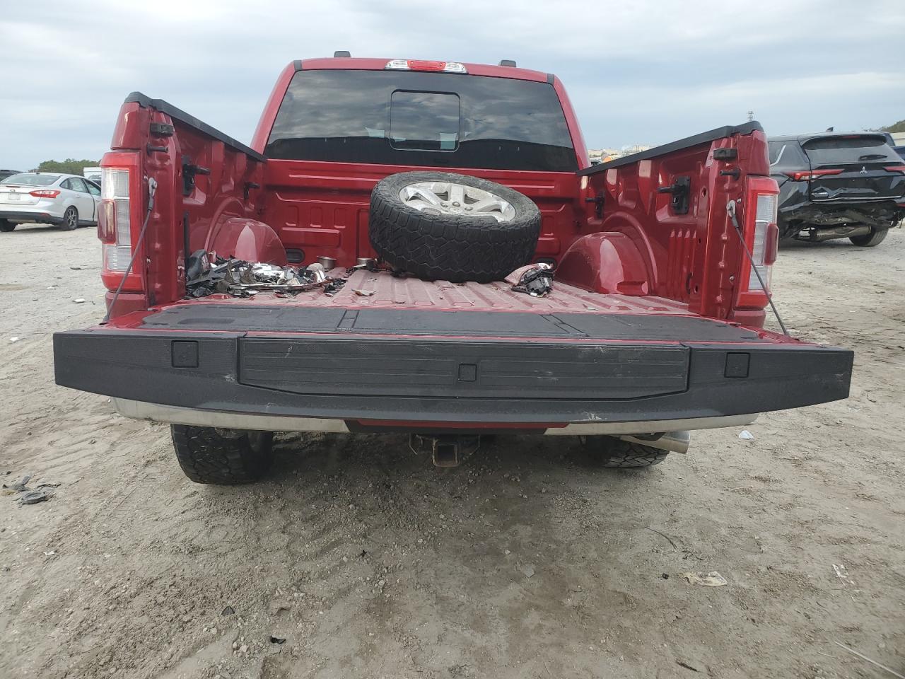 2023 Ford F-150 VIN 1FTFW1ED6PFB39356 Copart auction photo, front end / side damage thumbnail 6