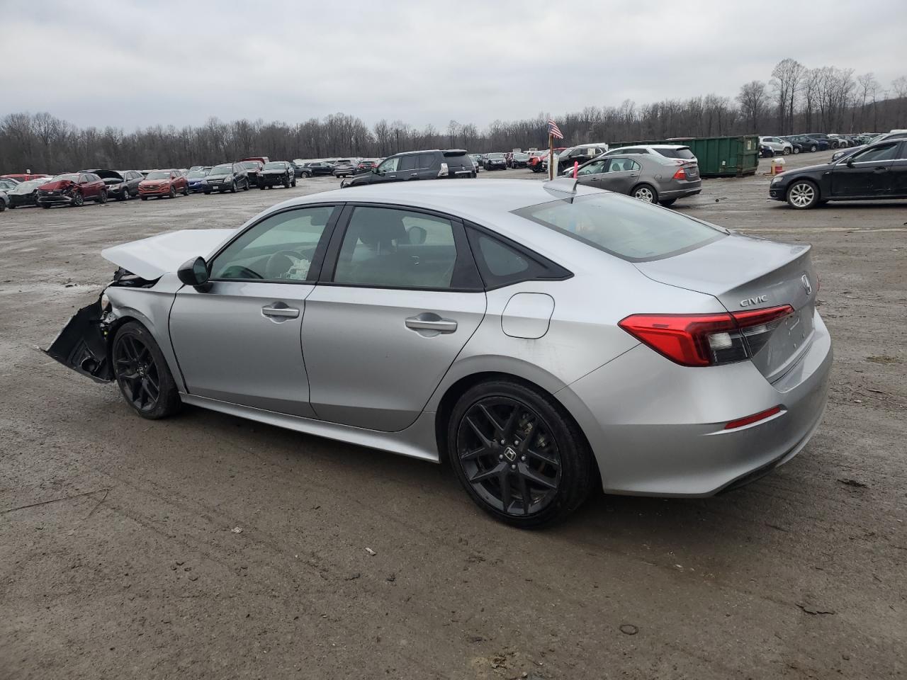 2023 Honda Civic VIN 2HGFE2F53PH560256 Copart auction photo, front end damage thumbnail 2