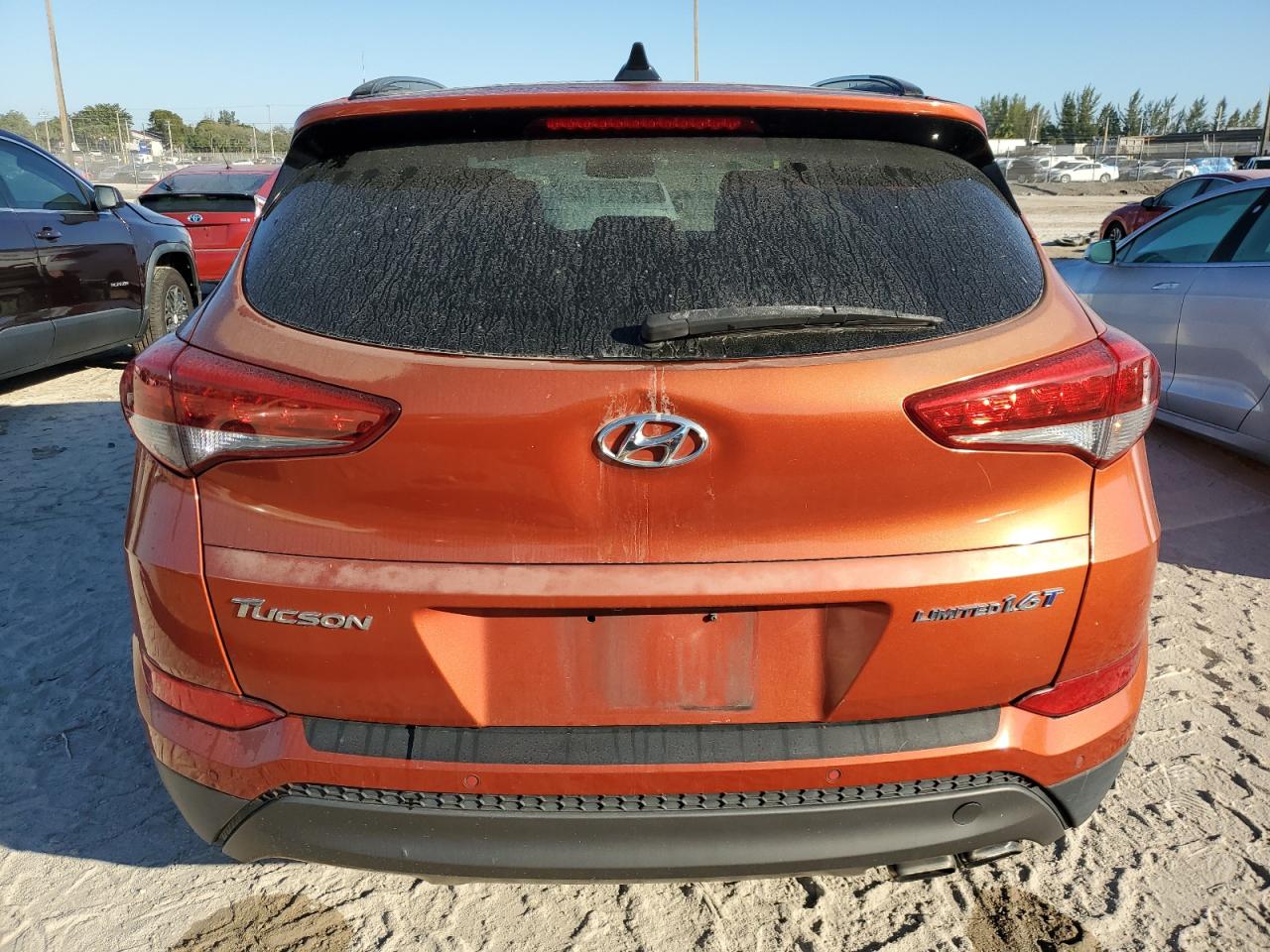 2016 Hyundai Tucson VIN KM8J33A22GU057134 Copart auction photo, mechanical / minor dent/scratches damage thumbnail 6