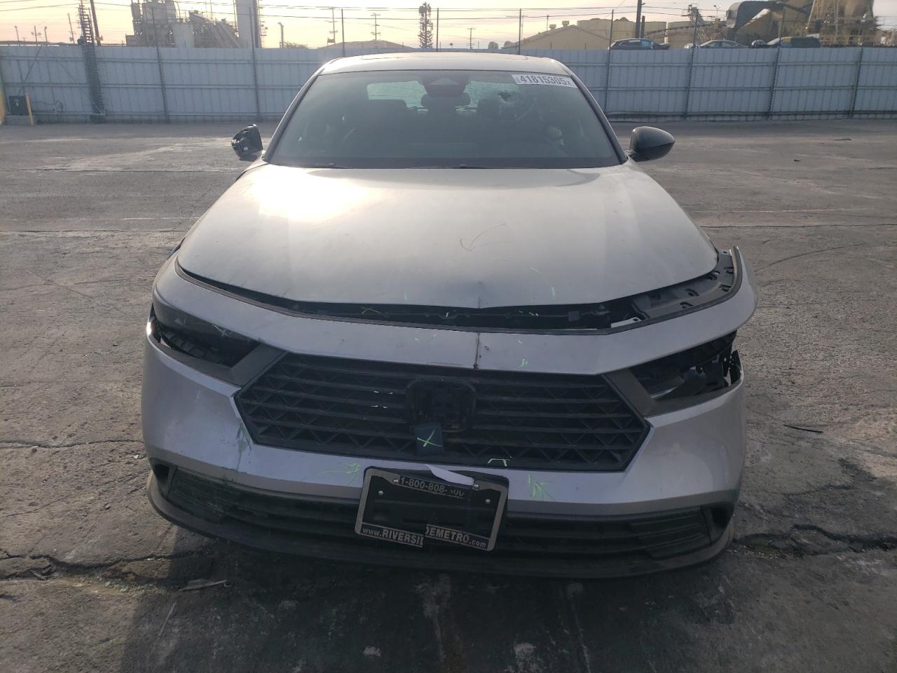 2024 Honda Accord VIN 1HGCY2F55RA077797 Copart auction photo, front end damage thumbnail 5