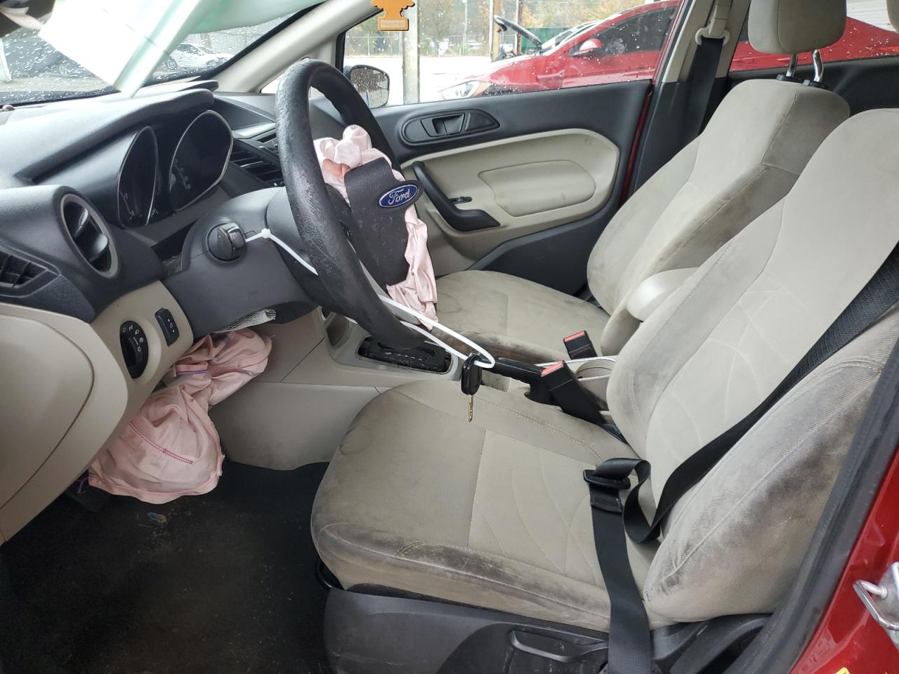 2017 Ford Fiesta VIN 3FADP4BJ6HM167536 Copart auction photo, front end damage thumbnail 7