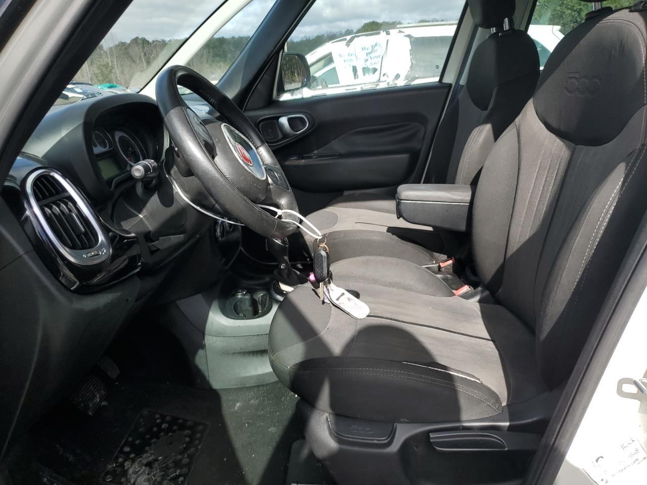 2015 Fiat 500 VIN ZFBCFADH8FZ031831 Copart auction photo, front end / mechanical damage thumbnail 7