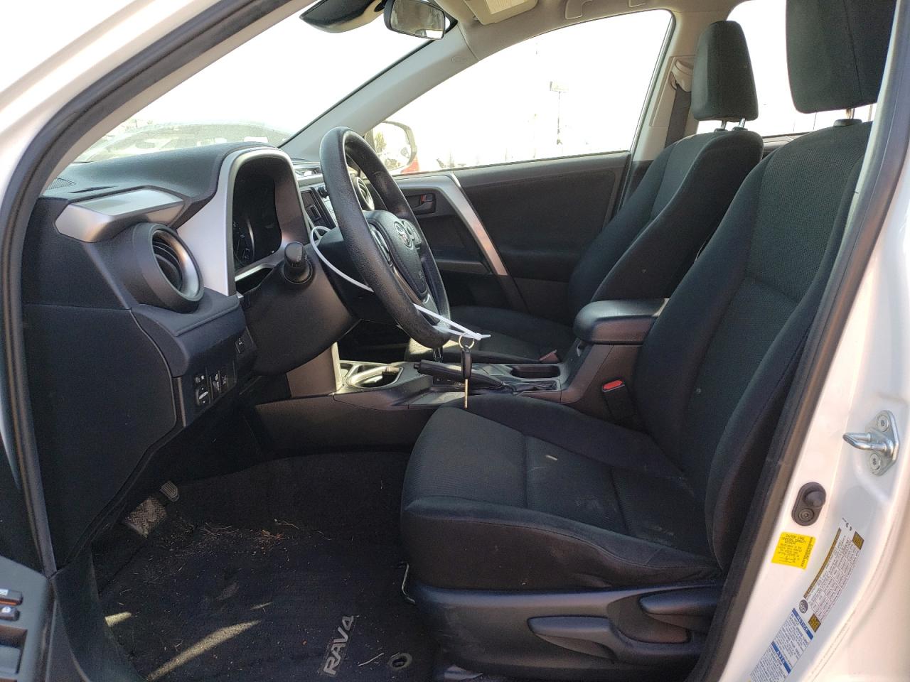 2017 Toyota RAV 4 VIN JTMBFREV3HD201122 Copart auction photo, front end / rear end damage thumbnail 7