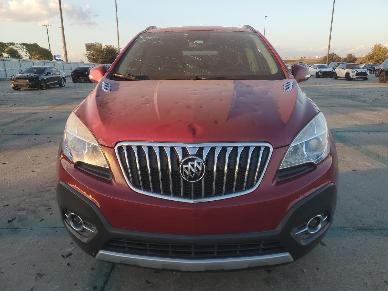 2016 Buick Encore VIN KL4CJBSB4GB544224 Copart auction photo, hail / minor dent/scratches damage thumbnail 5