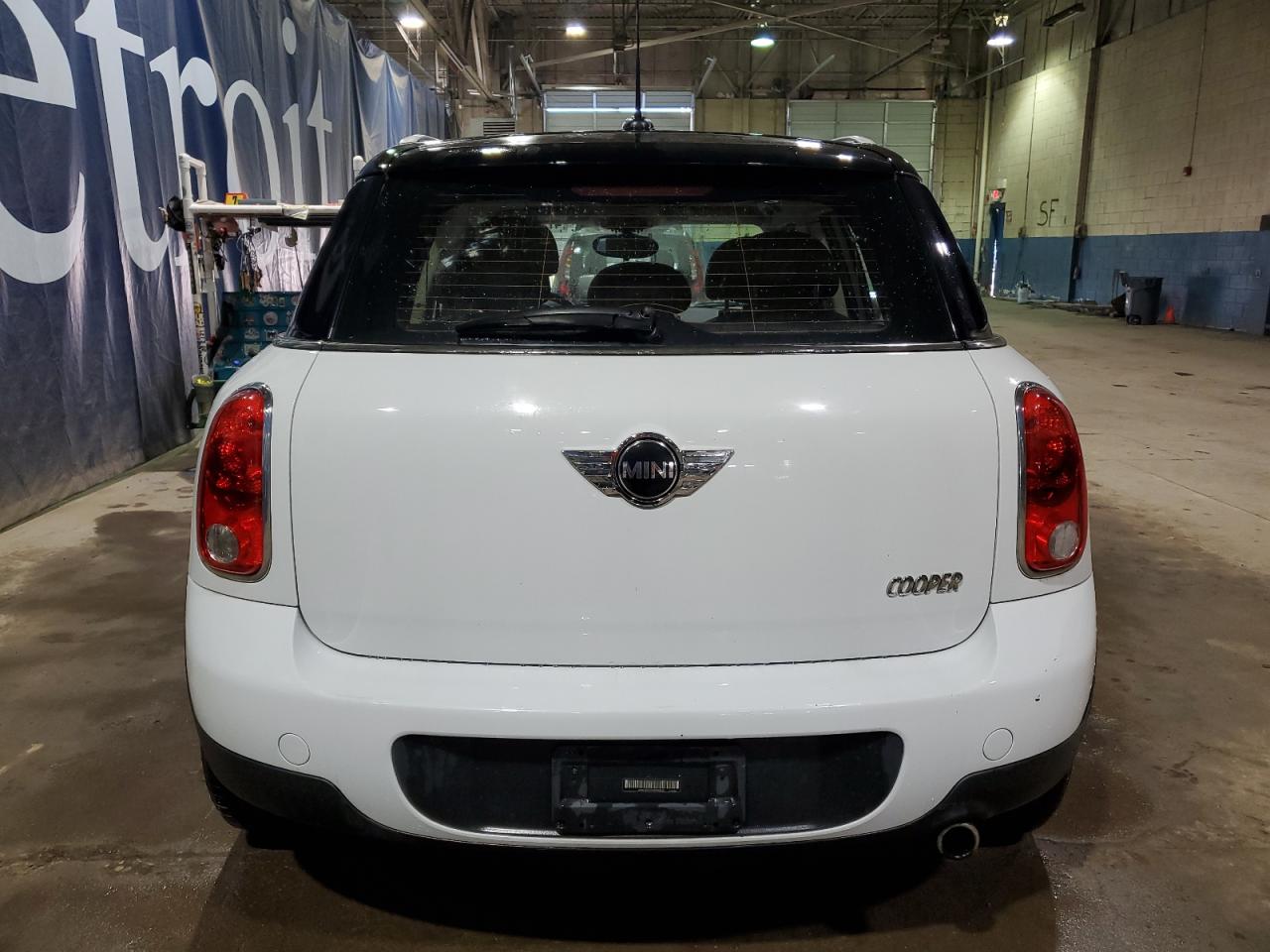 2012 MINI Cooper VIN WMWZB3C59CWM30828 Copart auction photo, minor dent/scratches damage thumbnail 6