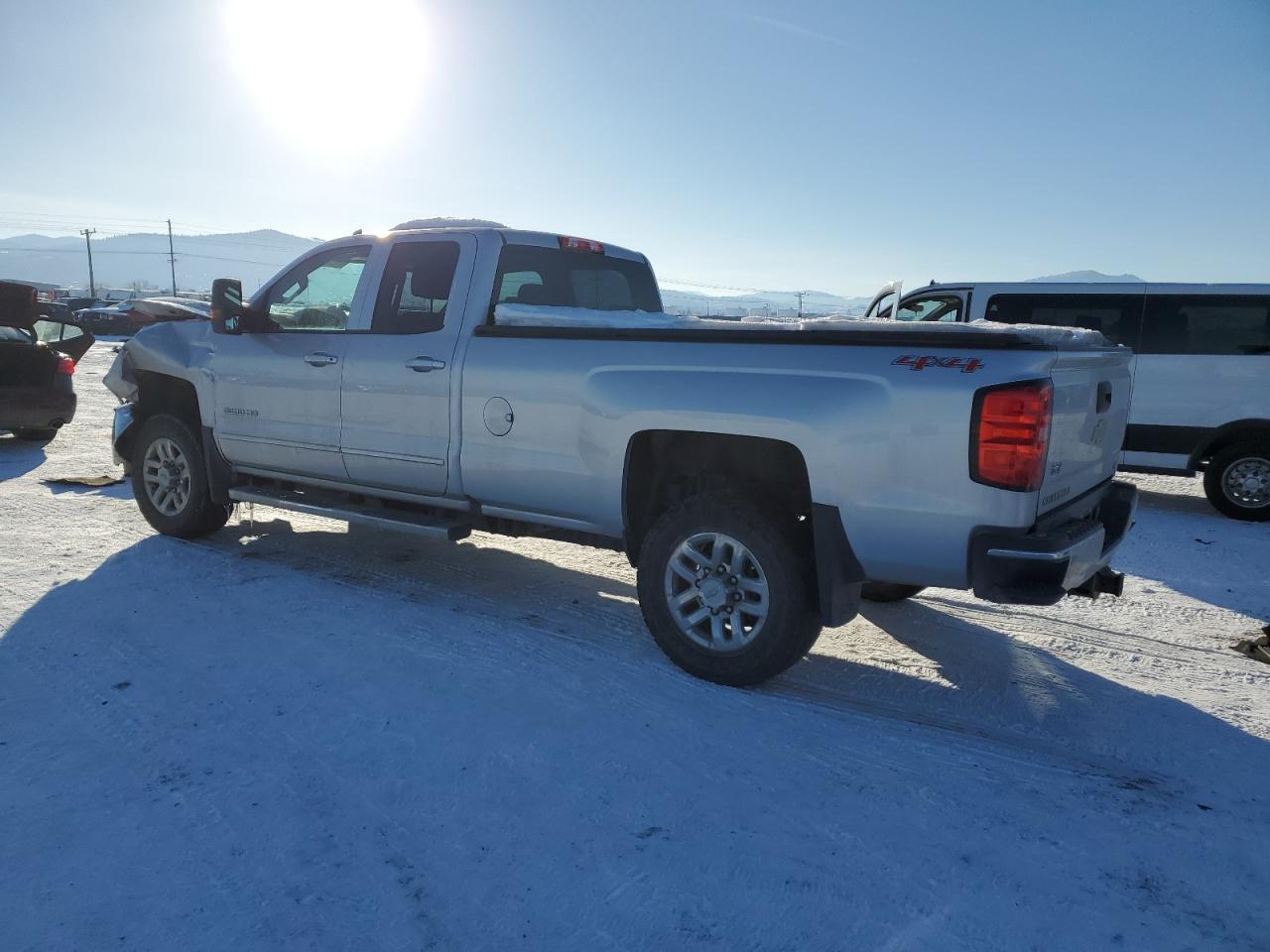 2017 Chevrolet Silverado VIN 1GC5KZCY2HZ217000 Copart auction photo, front end / mechanical damage thumbnail 2