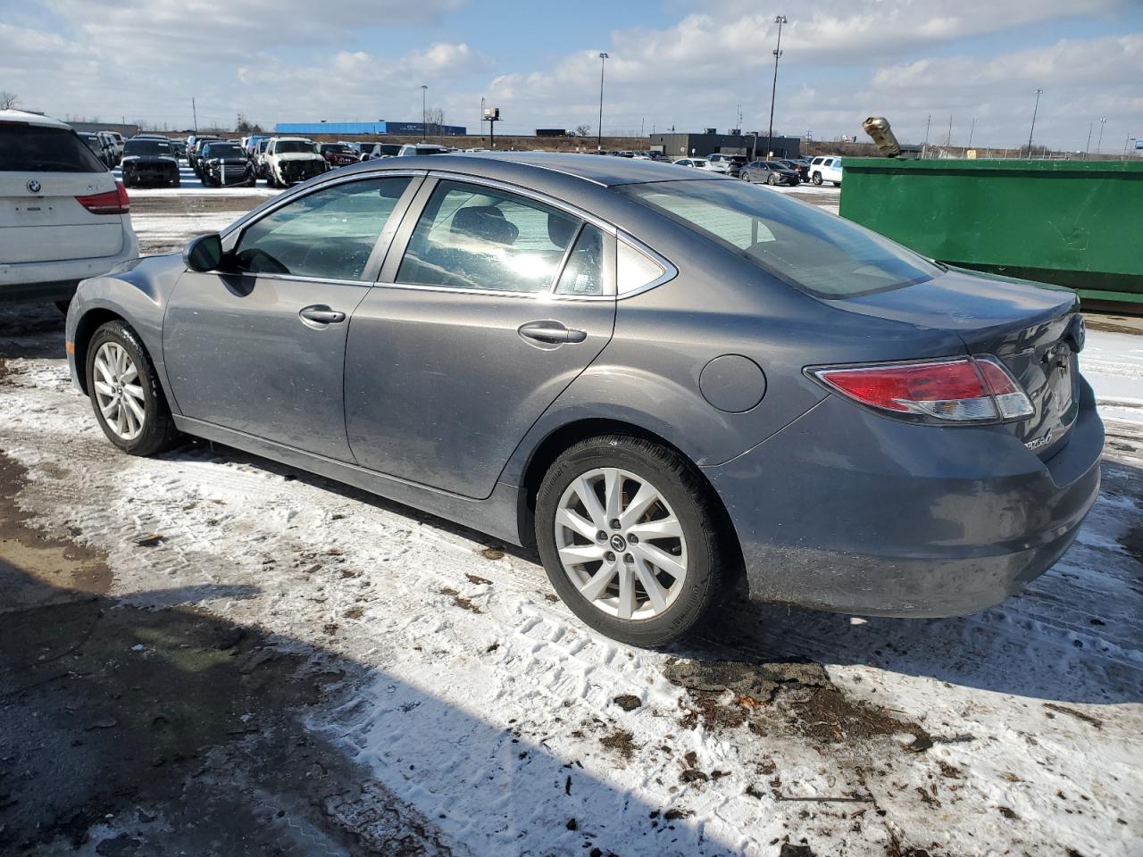 2010 Mazda 6 VIN 1YVHZ8CHXA5M28018 Copart auction photo, side damage thumbnail 2