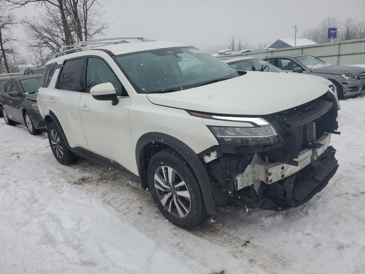2023 Nissan Pathfinder VIN 5N1DR3CC3PC235950 Copart auction photo, front end / rear end damage thumbnail 4