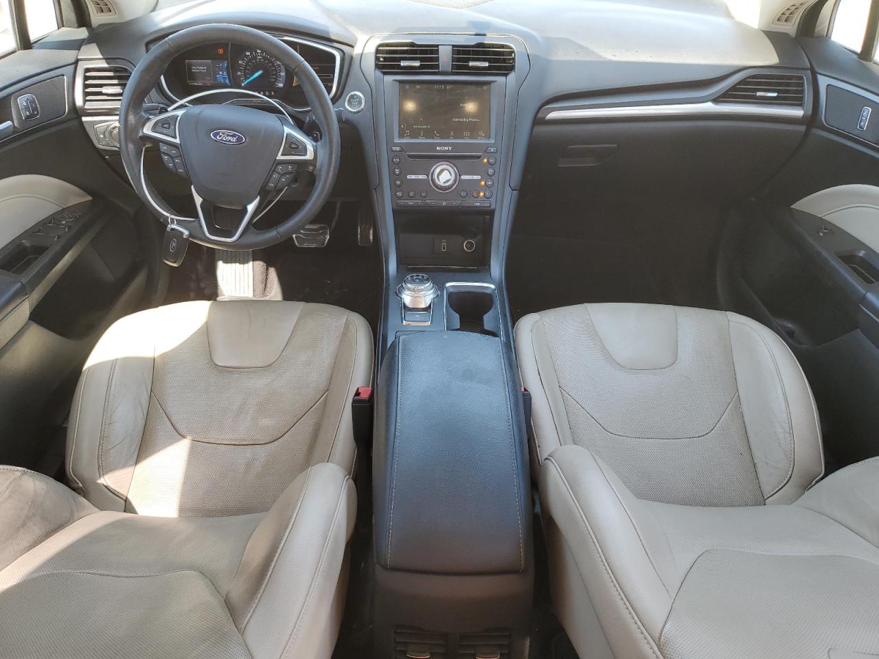2017 Ford Fusion VIN 3FA6P0K96HR140931 Copart auction photo, front end / side damage thumbnail 8
