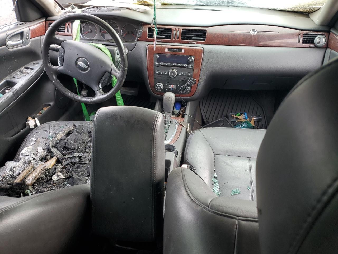 2009 Chevrolet Impala VIN 2G1WT57N291249524 Copart auction photo, burn - engine damage thumbnail 8