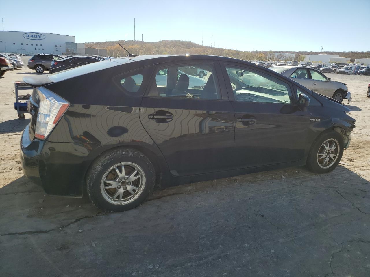 2010 Toyota Prius VIN JTDKN3DU1A0101249 Copart auction photo, front end / side damage thumbnail 3