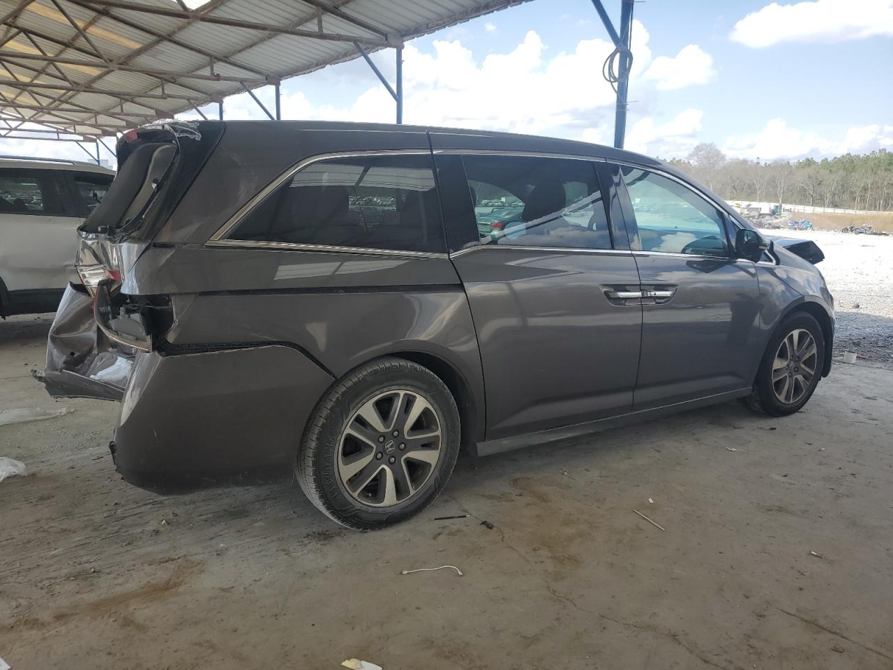 2016 Honda Odyssey VIN 5FNRL5H92GB137175 Copart auction photo, front end / rear end damage thumbnail 3