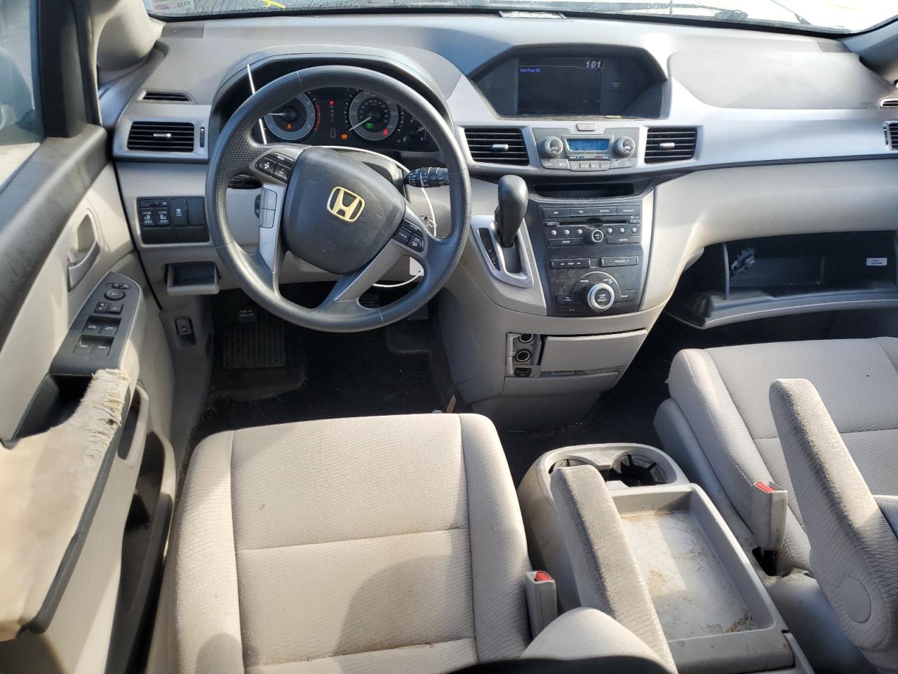 2012 Honda Odyssey VIN 5FNRL5H43CB136440 Copart auction photo, side / rear end damage thumbnail 8