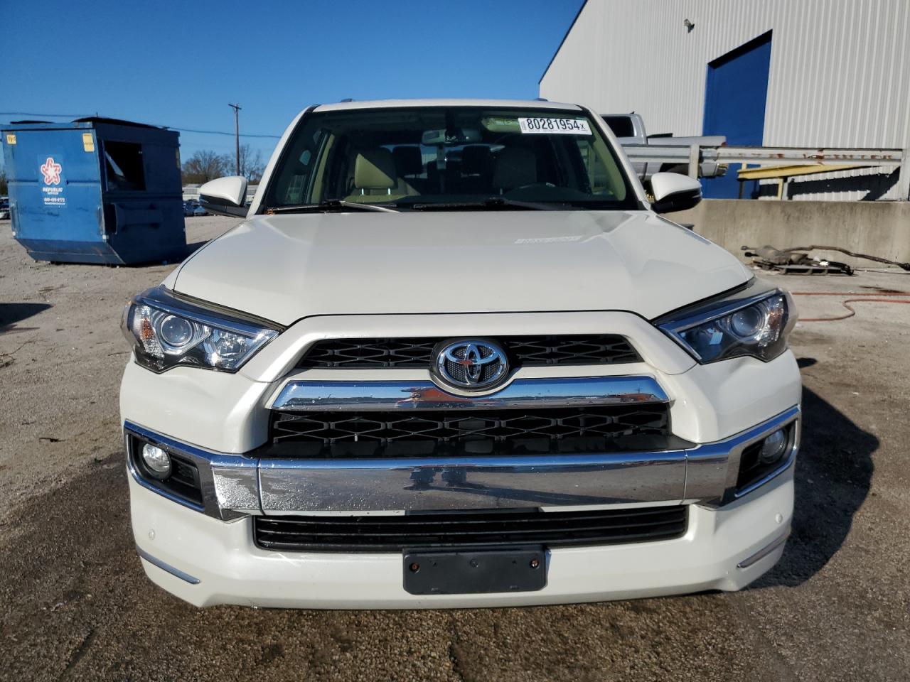 2014 Toyota 4Runner VIN JTEBU5JR6E5181330 Copart auction photo, rear end damage thumbnail 5