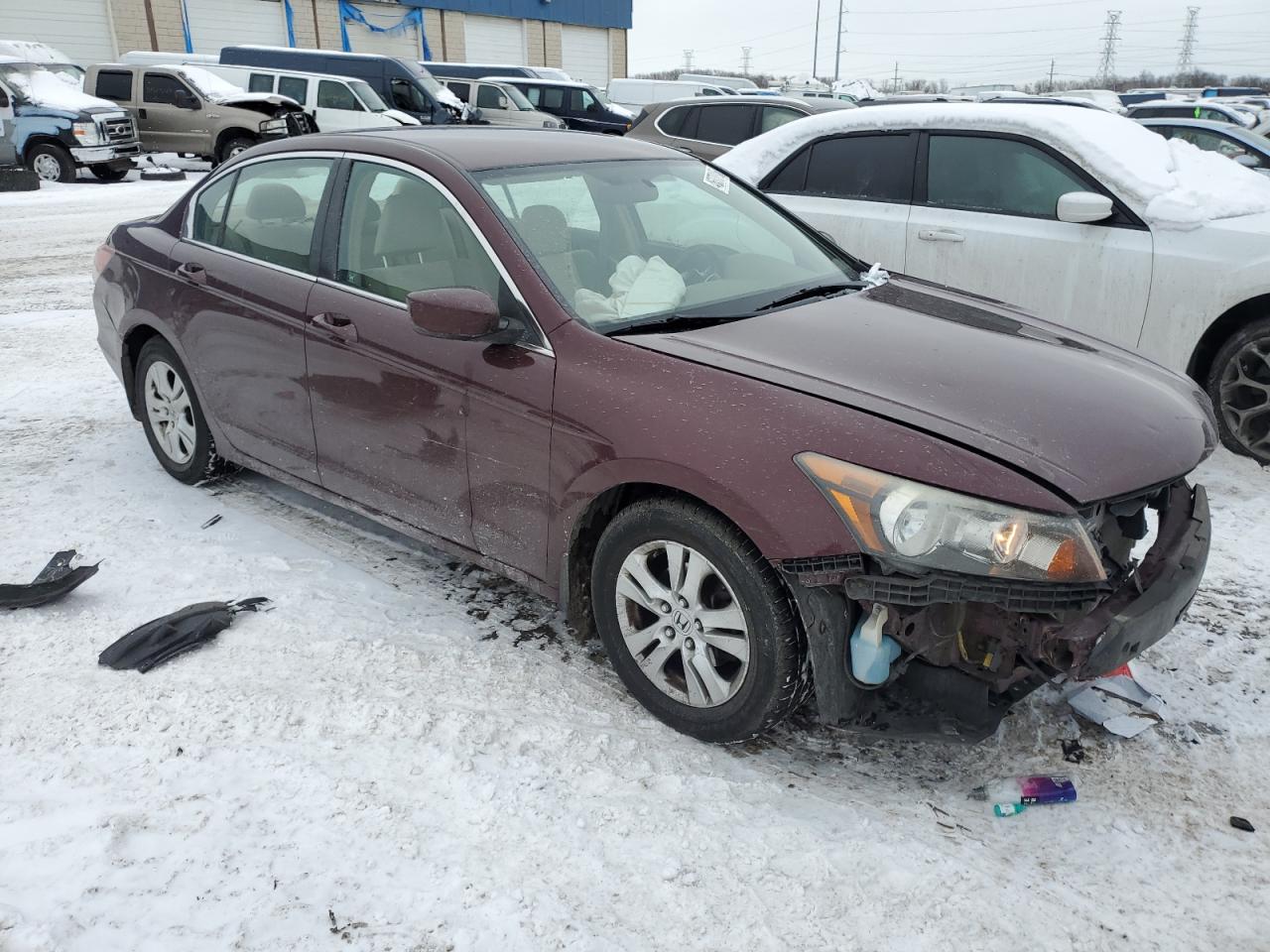 2009 Honda Accord VIN 1HGCP26479A005882 Copart auction photo, front end damage thumbnail 4