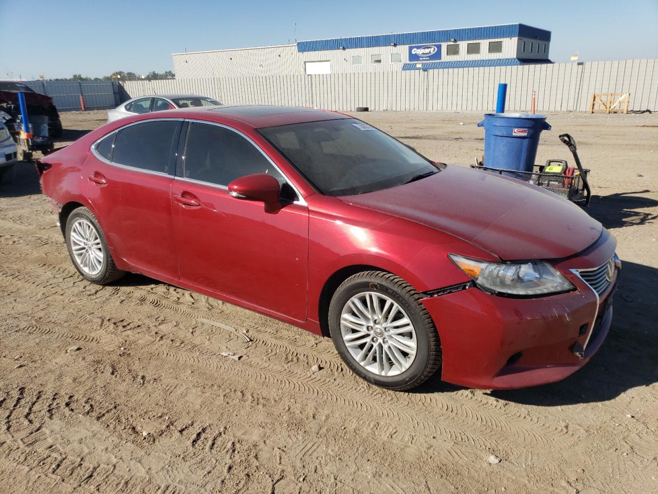 2013 Lexus ES VIN JTHBK1GG4D2003956 Copart auction photo, rear end / front end damage thumbnail 4