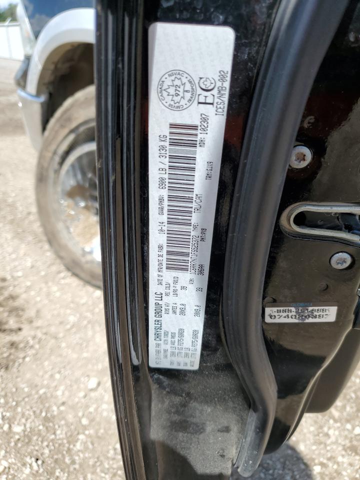 2015 RAM 1500 VIN 1C6RR7NT1FS525372 Copart auction photo, undercarriage / rear end damage thumbnail 12