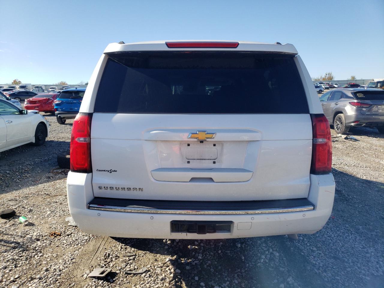 2016 Chevrolet Suburban VIN 1GNSCJKC7GR274029 Copart auction photo, all over damage thumbnail 6