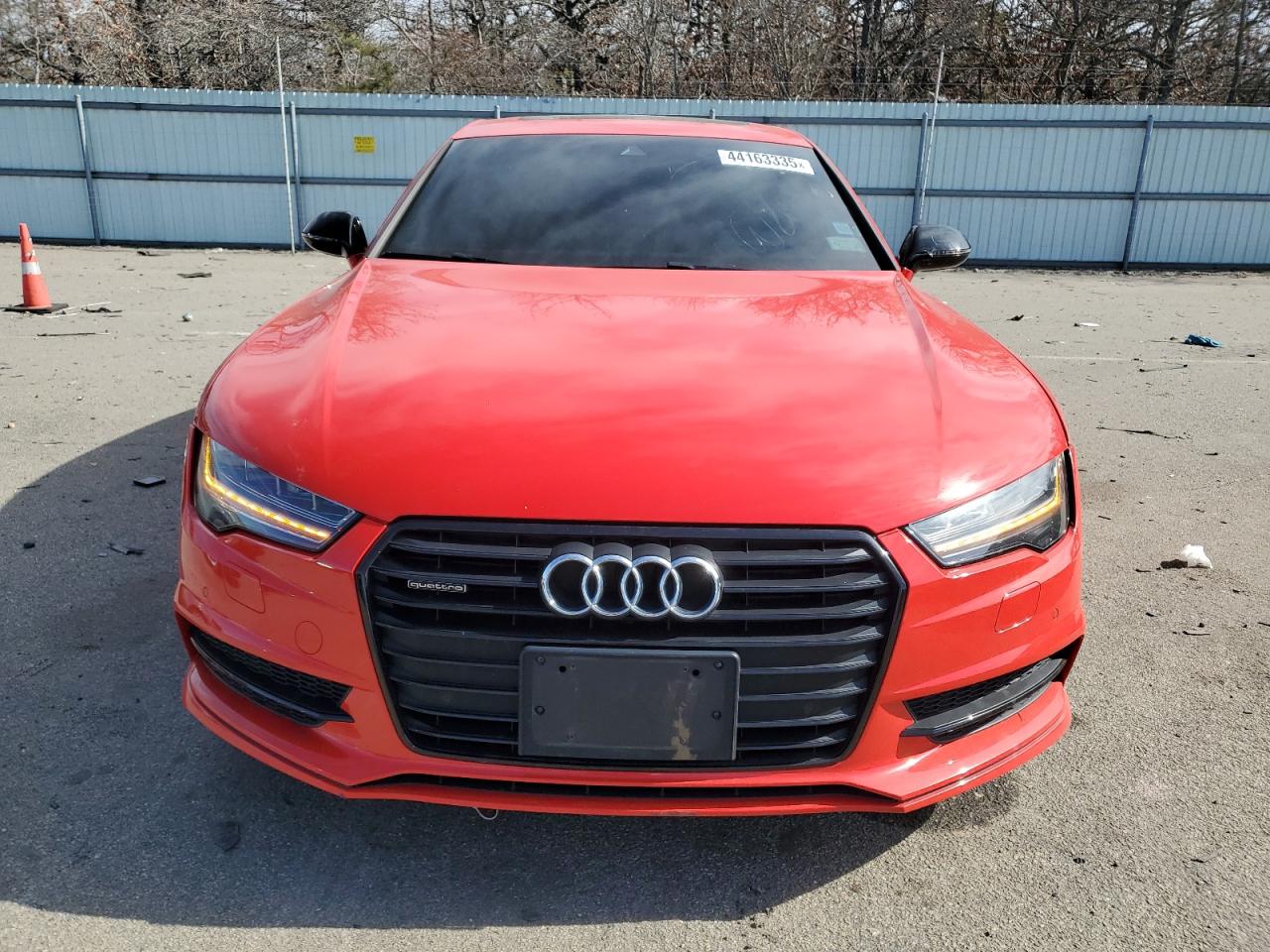 2017 Audi A7 VIN WAUW3AFC1HN004451 Copart auction photo, rear end / side damage thumbnail 5