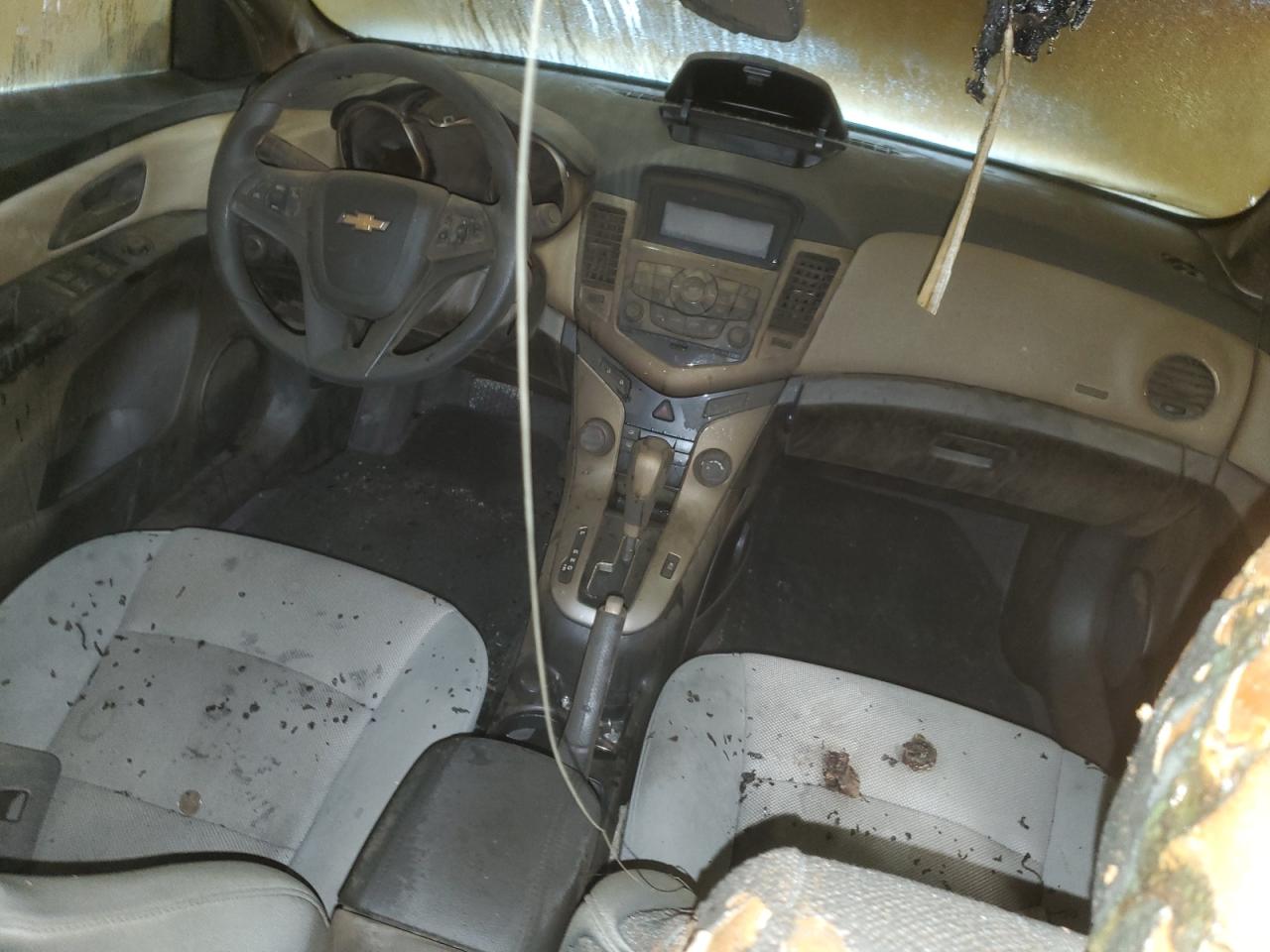 2012 Chevrolet Cruze VIN 1G1PF5SC3C7393689 Copart auction photo, burn - interior / mechanical damage thumbnail 8