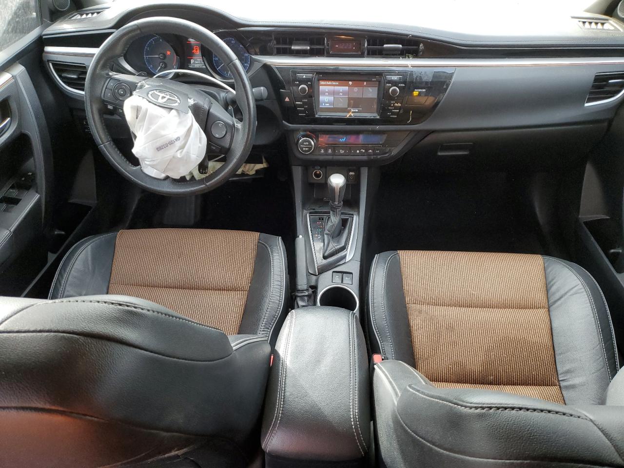 2015 Toyota Corolla VIN 2T1BURHE7FC237357 Copart auction photo, front end / side damage thumbnail 8