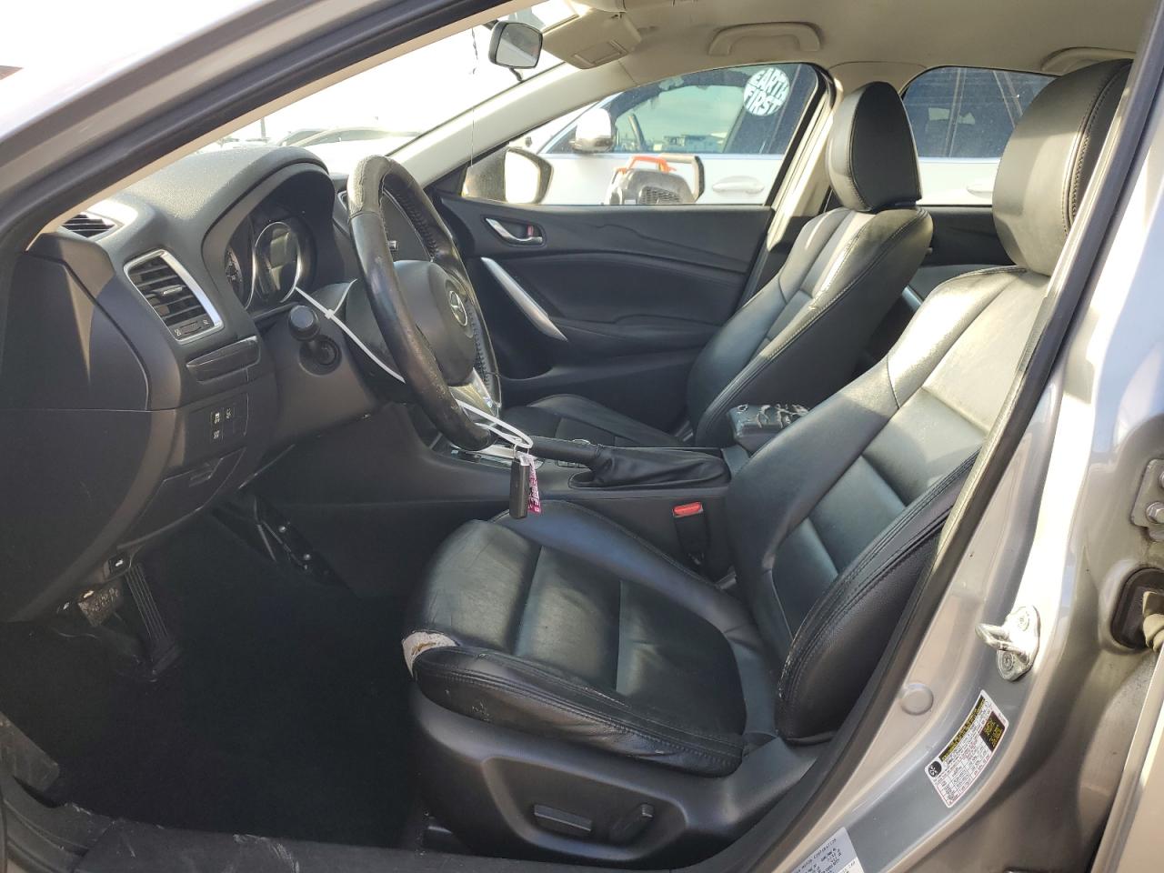 2014 Mazda 6 VIN JM1GJ1V53E1107356 Copart auction photo, side / rear end damage thumbnail 7