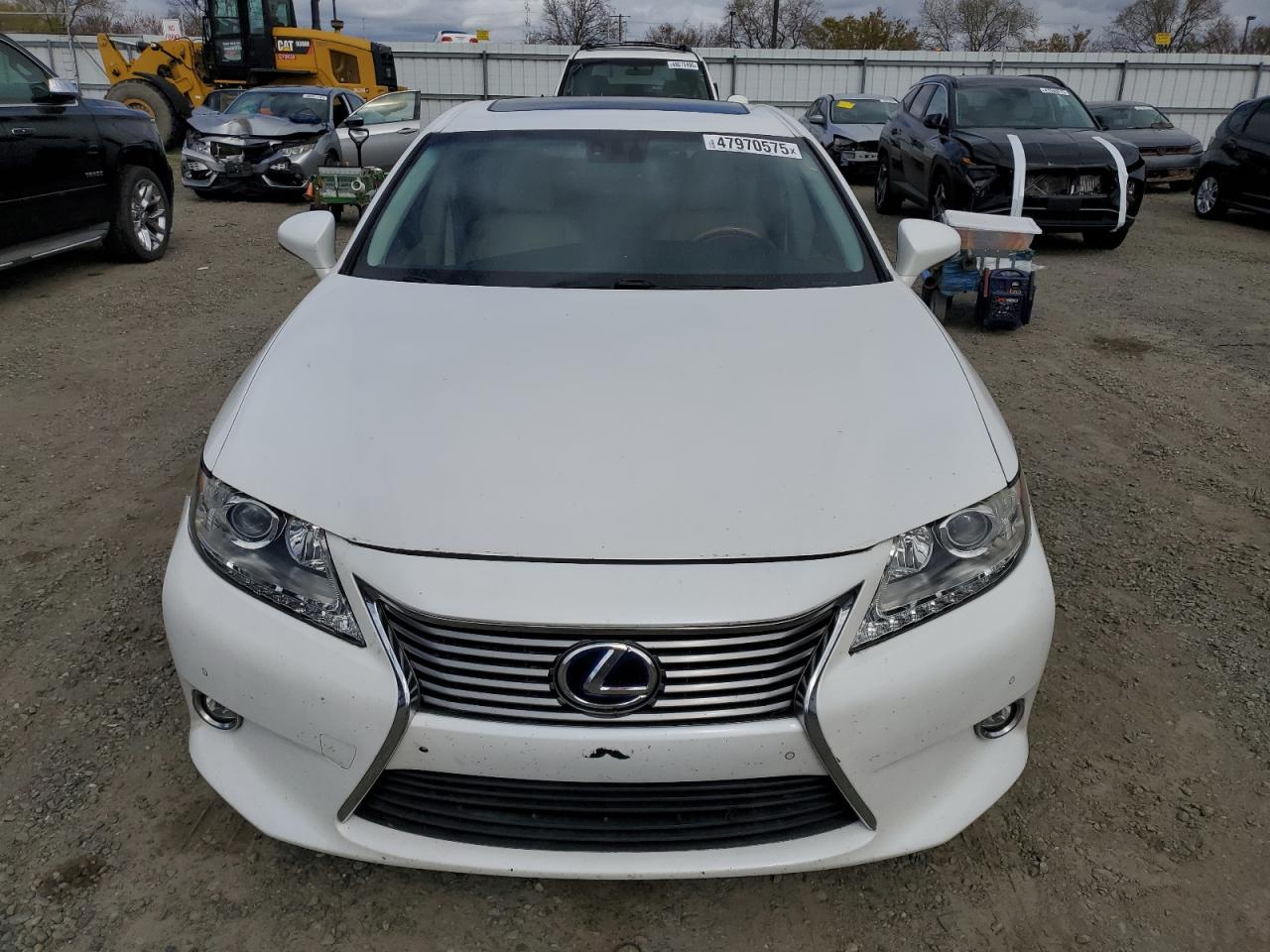 2015 Lexus ES VIN JTHBW1GG8F2094334 Copart auction photo, rear end damage thumbnail 5