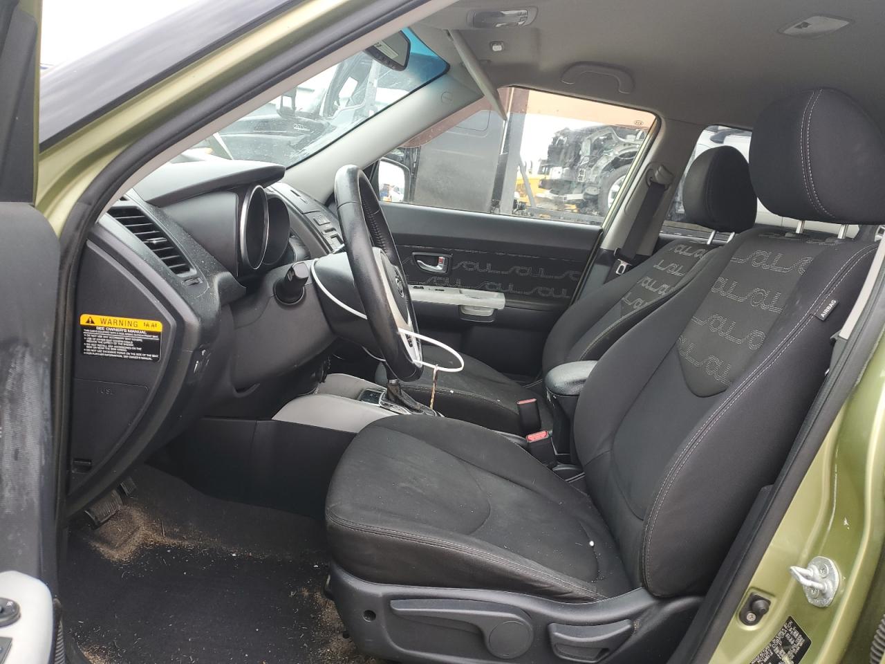 2012 KIA Soul VIN KNDJT2A61C7375319 Copart auction photo, front end damage thumbnail 7