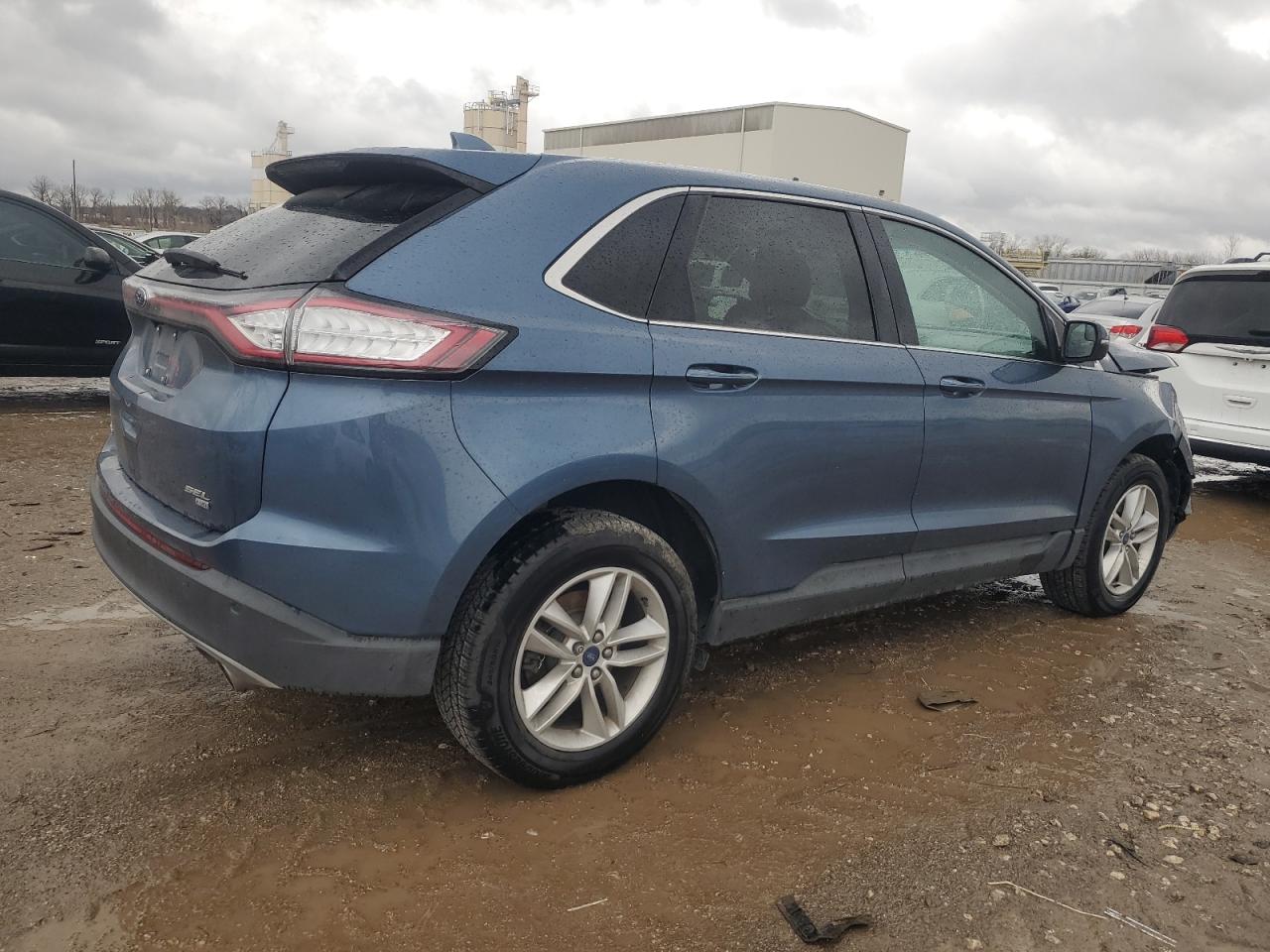 2018 Ford Edge VIN 2FMPK4J85JBB57703 Copart auction photo, front end damage thumbnail 3