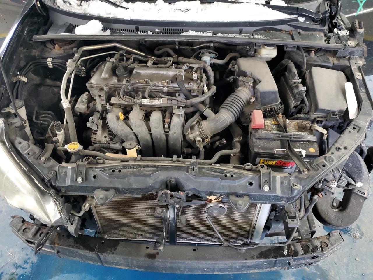 2015 Toyota Corolla VIN 2T1BURHE1FC428949 Copart auction photo, all over damage thumbnail 11
