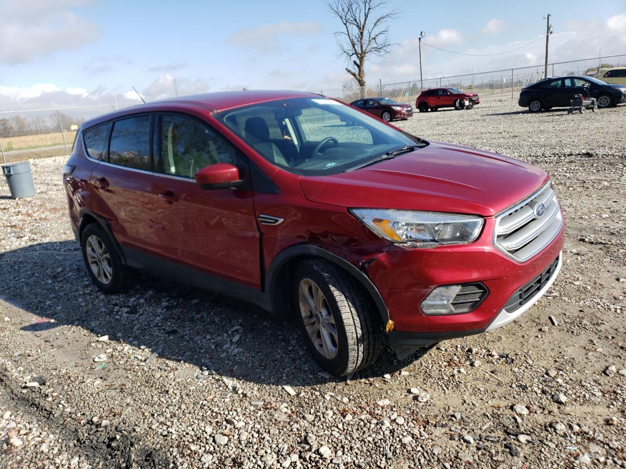 2017 Ford Escape VIN 1FMCU9G98HUE32684 Copart auction photo, side / minor dent/scratches damage thumbnail 4