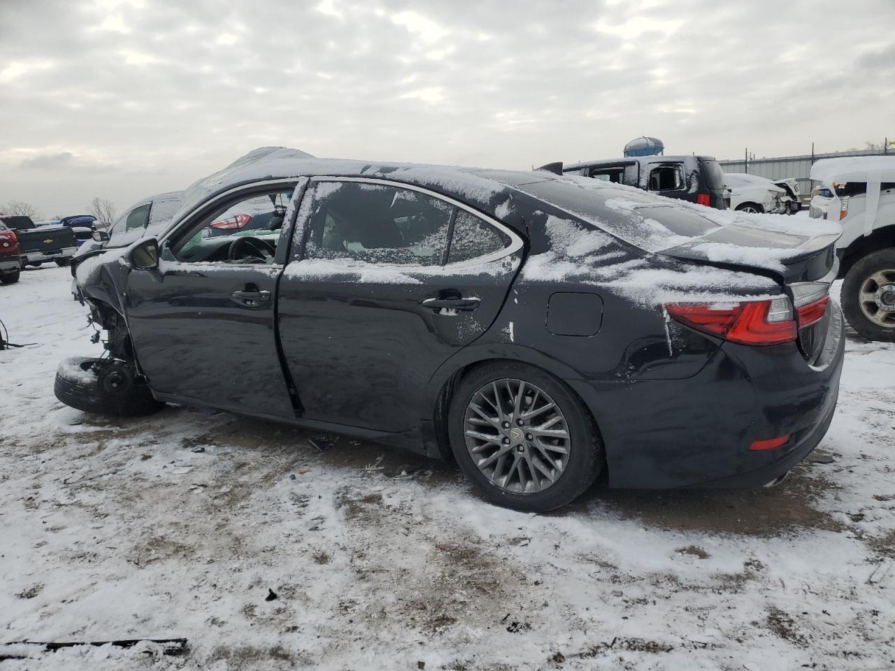 2018 Lexus ES VIN 58ABK1GG1JU097686 Copart auction photo, all over damage thumbnail 2