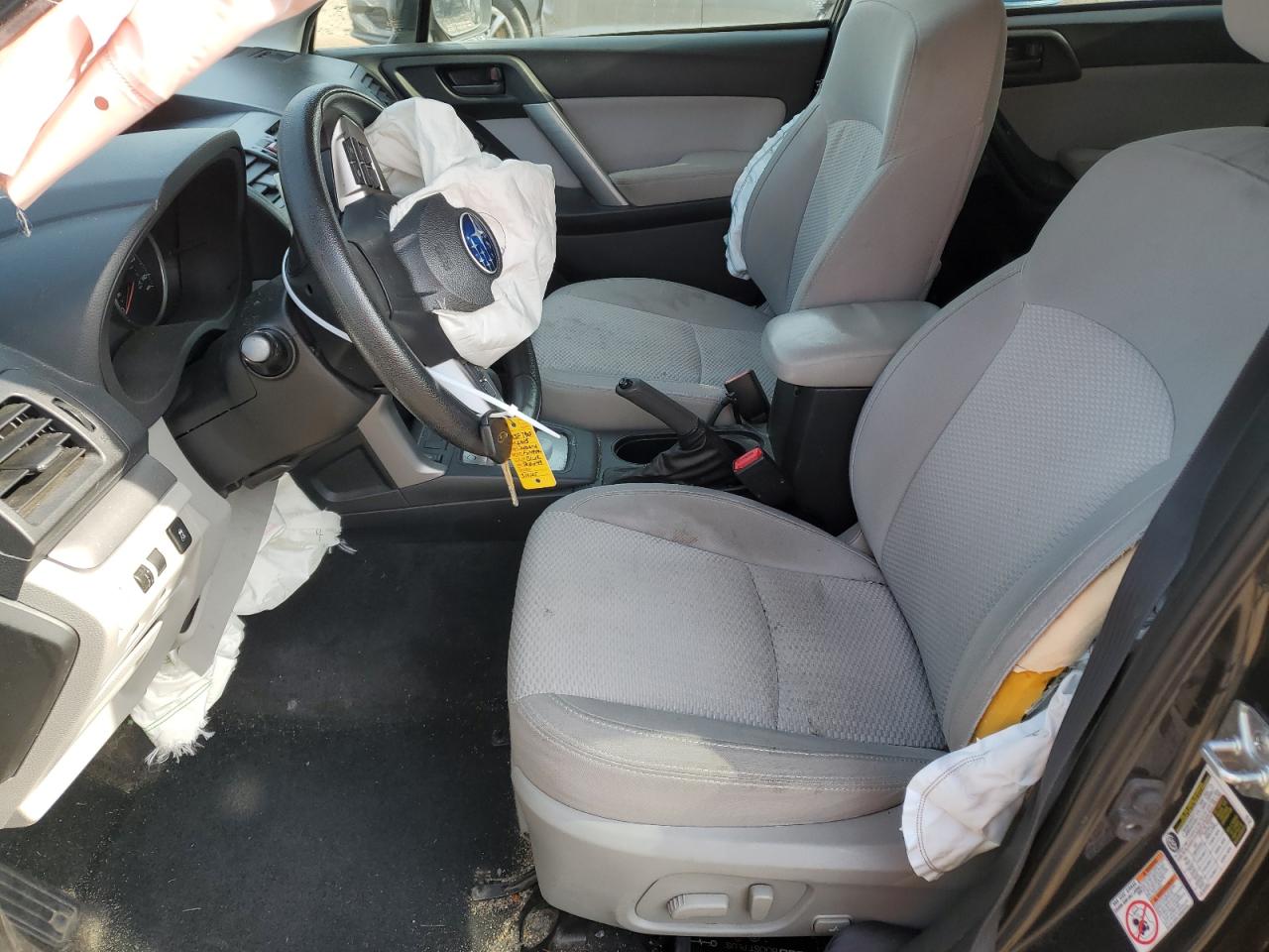 2015 Subaru Forester VIN JF2SJADC1FH586249 Copart auction photo, front end damage thumbnail 7