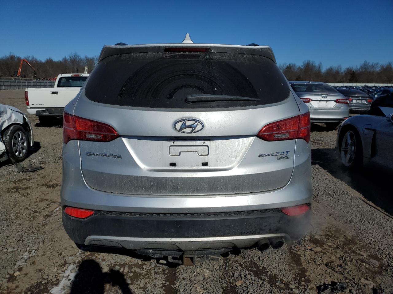 2013 Hyundai Santa Fe VIN 5XYZUDLA4DG085089 Copart auction photo, normal wear damage thumbnail 6