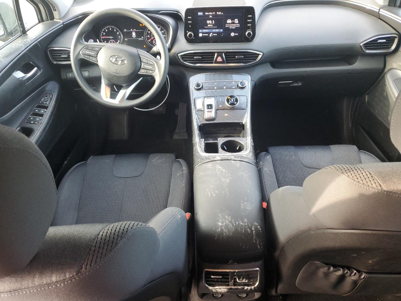 2021 Hyundai Santa Fe VIN 5NMS1DAJ6MH356530 Copart auction photo, front end damage thumbnail 8