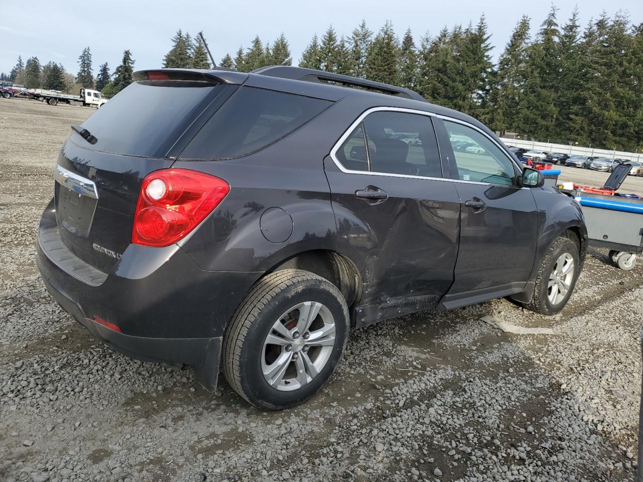 2015 Chevrolet Equinox VIN 2GNALBEK4F6173612 Copart auction photo, side damage thumbnail 3