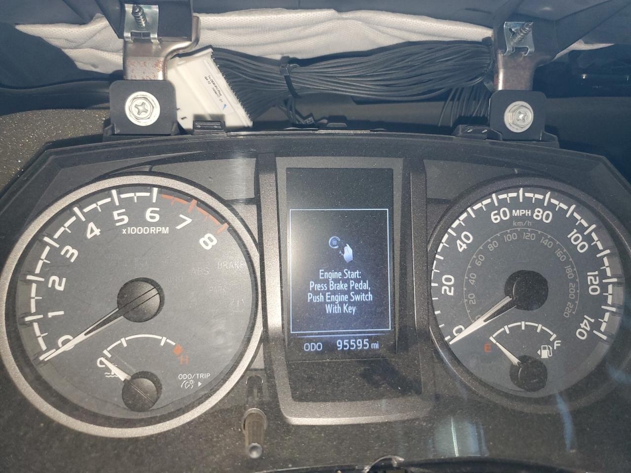 2017 Toyota Tacoma VIN 3TMAZ5CN7HM044794 Copart auction photo, all over damage thumbnail 9