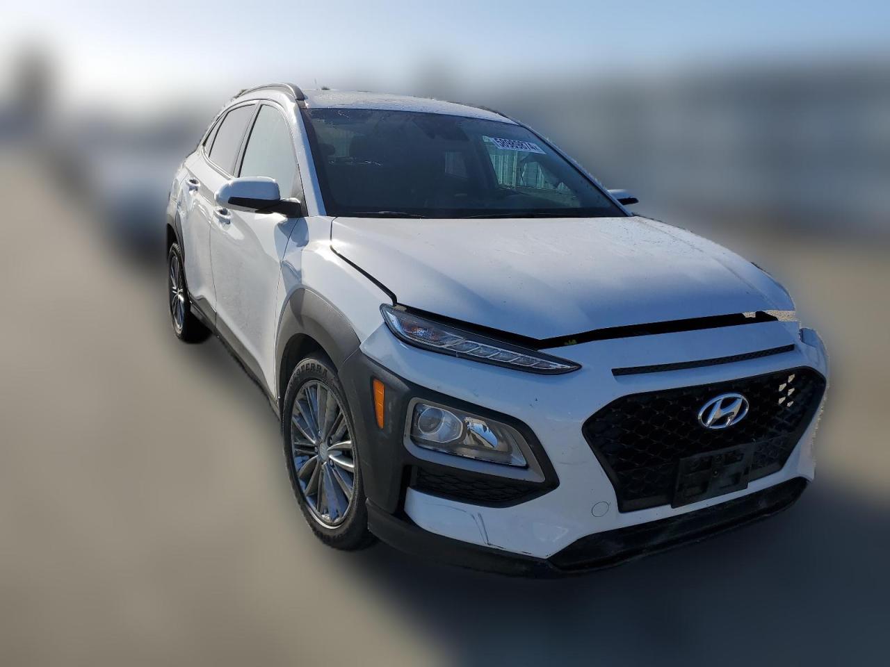 2019 Hyundai Kona VIN KM8K2CAA8KU351726 Copart auction photo, all over damage thumbnail 4