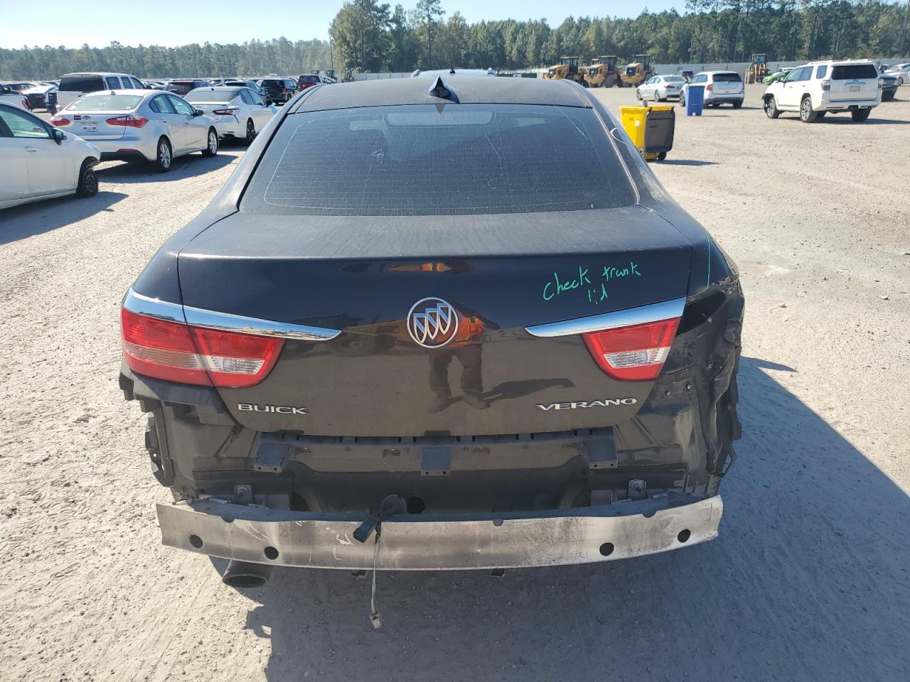 2015 Buick Verano VIN 1G4PR5SK3F4192320 Copart auction photo, rear end / minor dent/scratches damage thumbnail 6