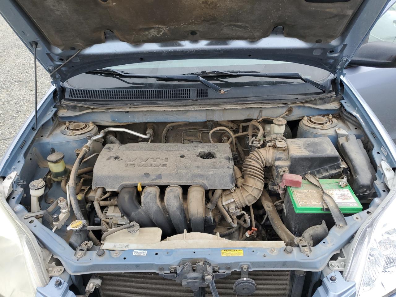 2005 Toyota Corolla VIN 2T1KR32E85C500607 Copart auction photo, minor dent/scratches damage thumbnail 11