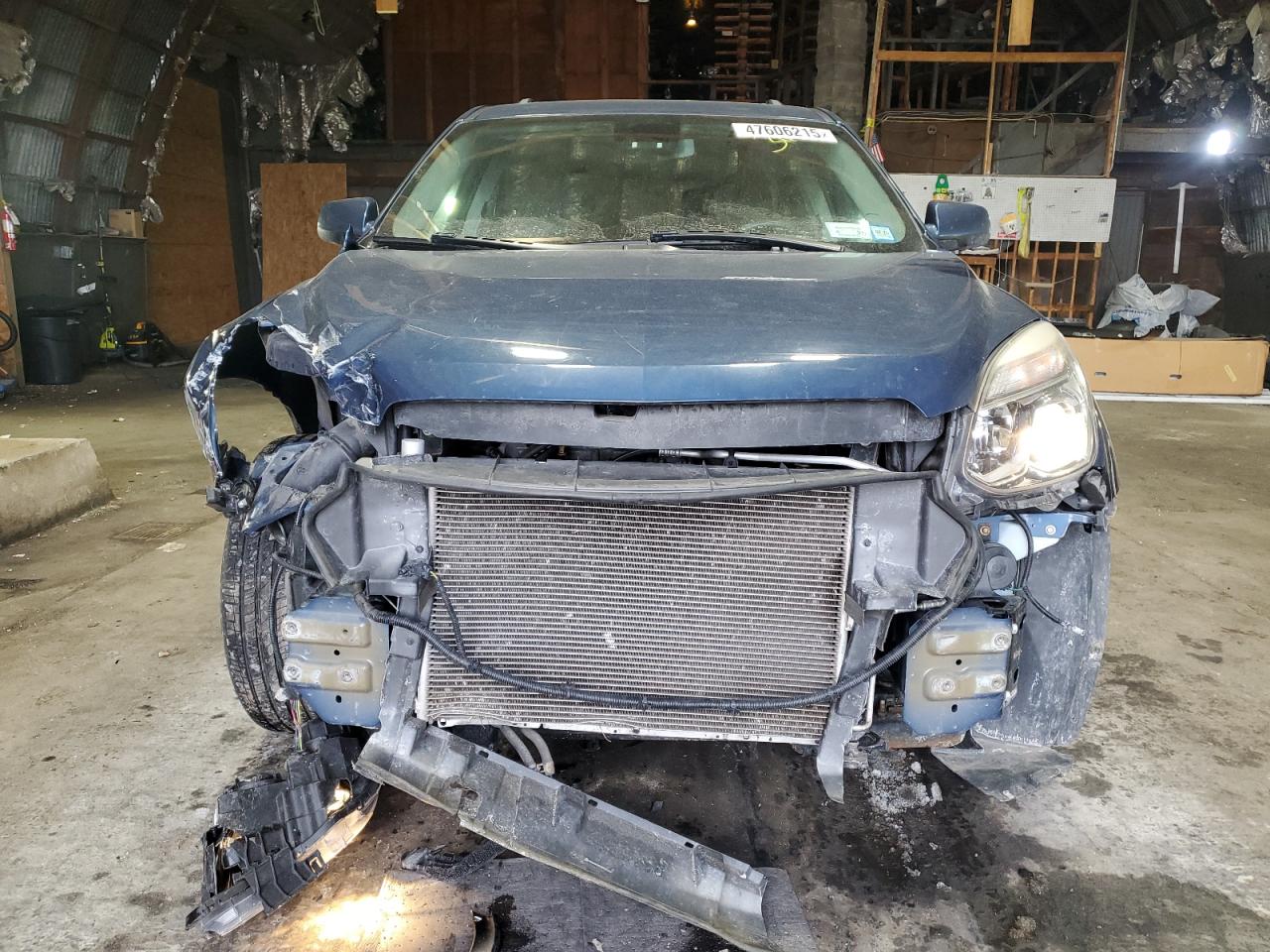 2017 Chevrolet Equinox VIN 2GNFLFE38H6235425 Copart auction photo, front end damage thumbnail 5