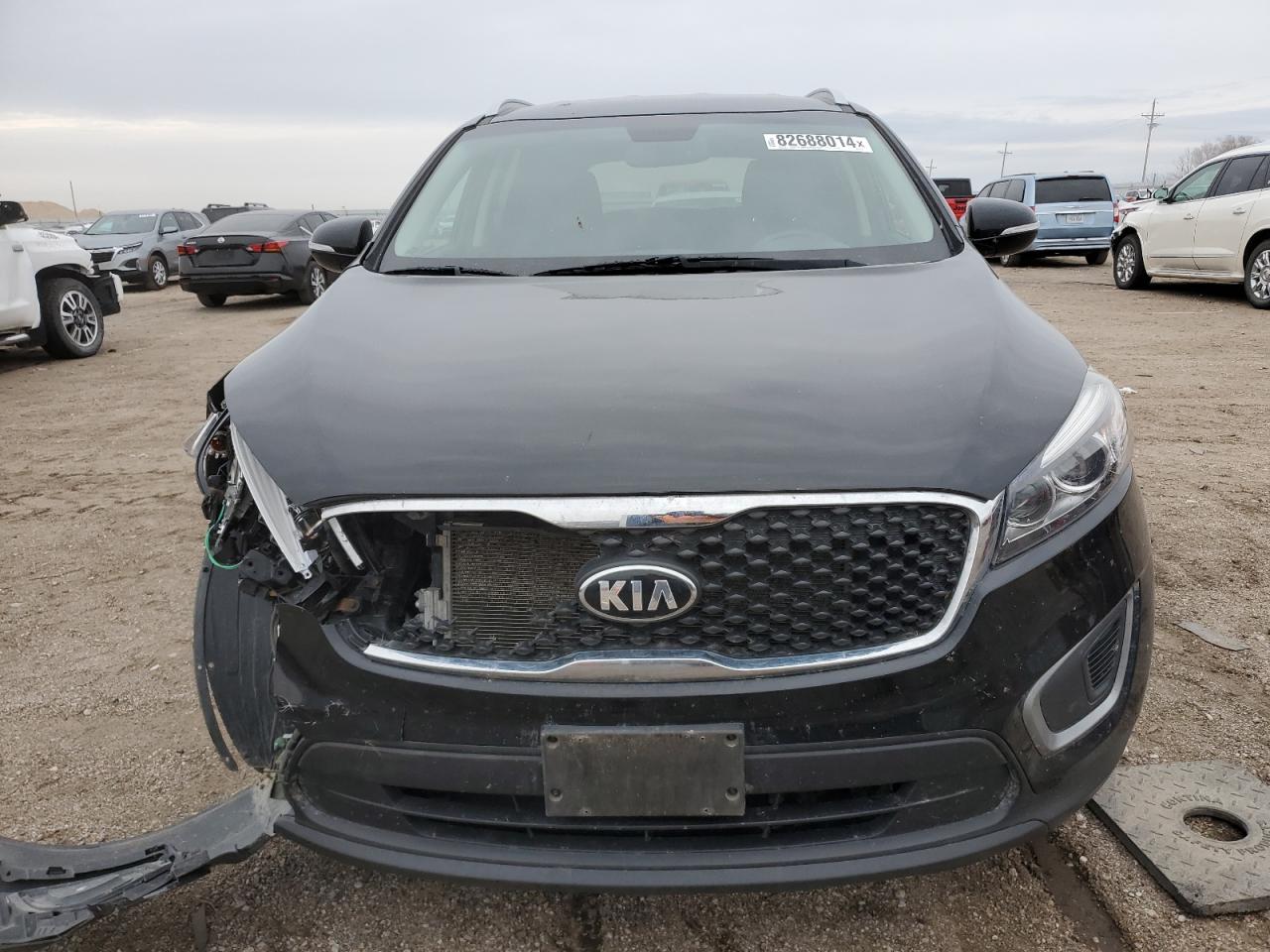 2016 KIA Sorento VIN 5XYPG4A38GG051597 Copart auction photo, front end damage thumbnail 5