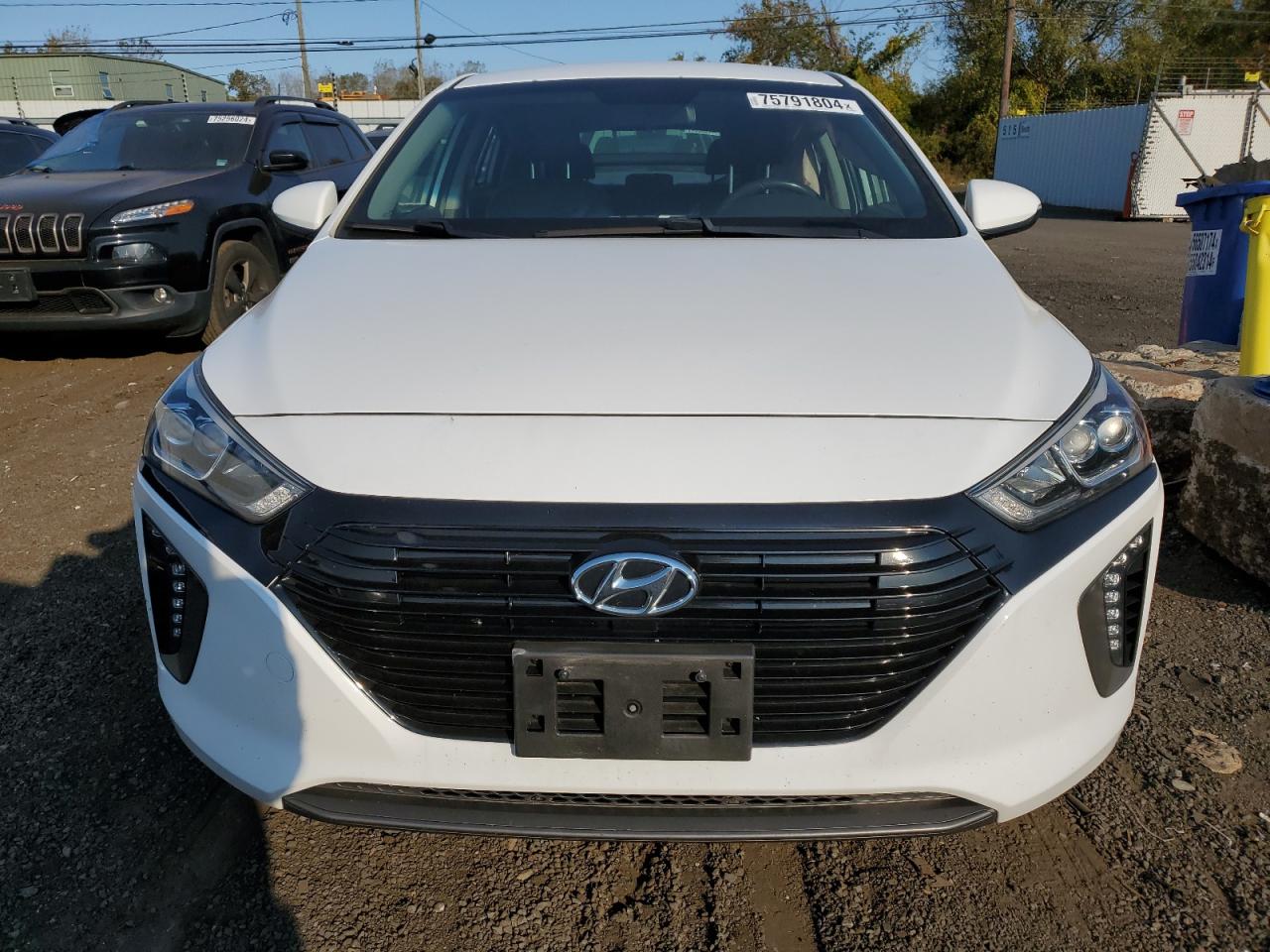 2018 Hyundai IONIQ VIN KMHC75LD8JU076320 Copart auction photo, side damage thumbnail 5