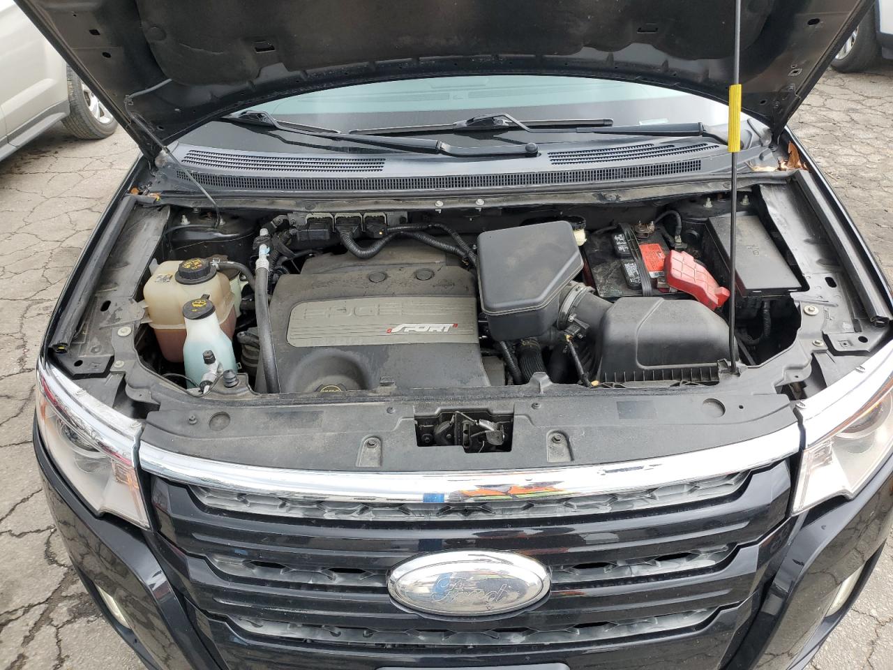 2014 Ford Edge VIN 2FMDK3AK1EBA65583 Copart auction photo, rear end damage thumbnail 12