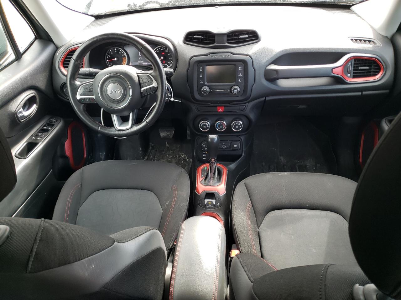 2015 Jeep Renegade VIN ZACCJBCT9FPC02320 Copart auction photo, front end / side damage thumbnail 8